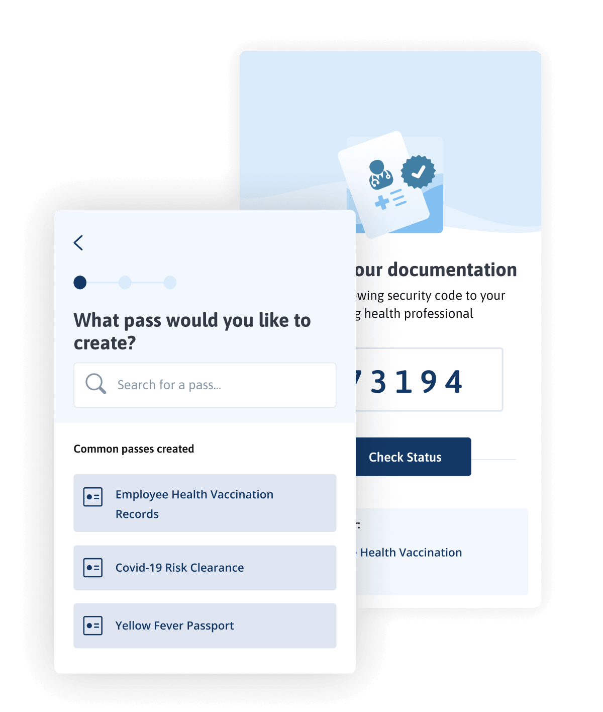 AOKpass medical credentials app preview
